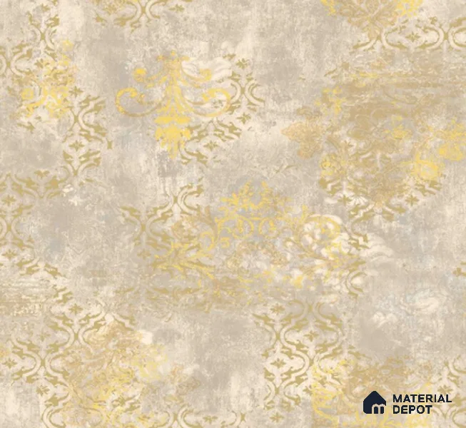 H2D77203 | 10 Meter x 21 Inches Patterned Look Wallpaper - 57.05 Sq. Ft. | Minimum 15% wastage during installation