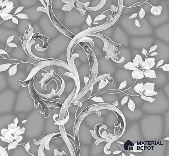 H4D99106 | 10 Meter x 21 Inches Patterned Look Wallpaper - 57.05 Sq. Ft. | Minimum 15% wastage during installation