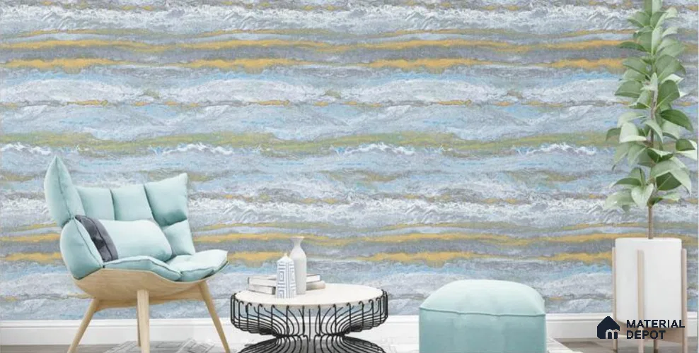 H1D0202 | 10 Meter x 21 Inches Patterned Look Wallpaper - 57.05 Sq. Ft. | Minimum 15% wastage during installation