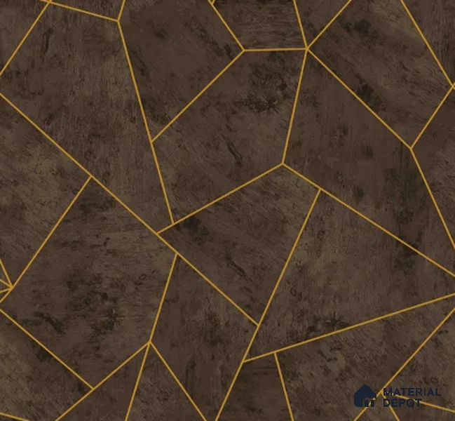 H1D0711 | 10 Meter x 21 Inches Geometric Look Wallpaper - 57.05 Sq. Ft. | Minimum 15% wastage during installation