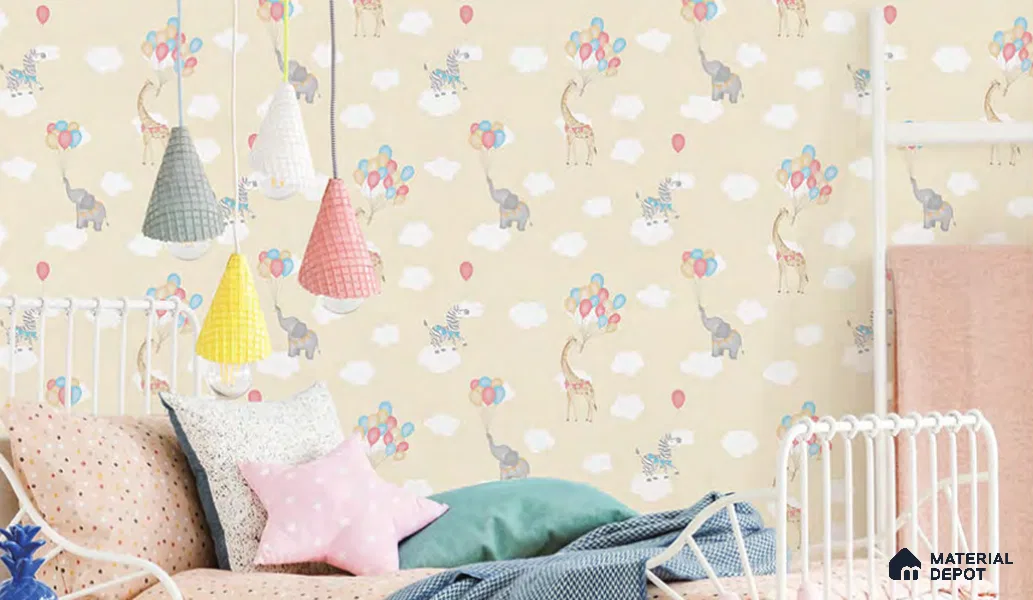 D2-3 | 10 Meter x 21 Inches Animal Print Look Wallpaper - 57.05 Sq. Ft. | Minimum 15% wastage during installation