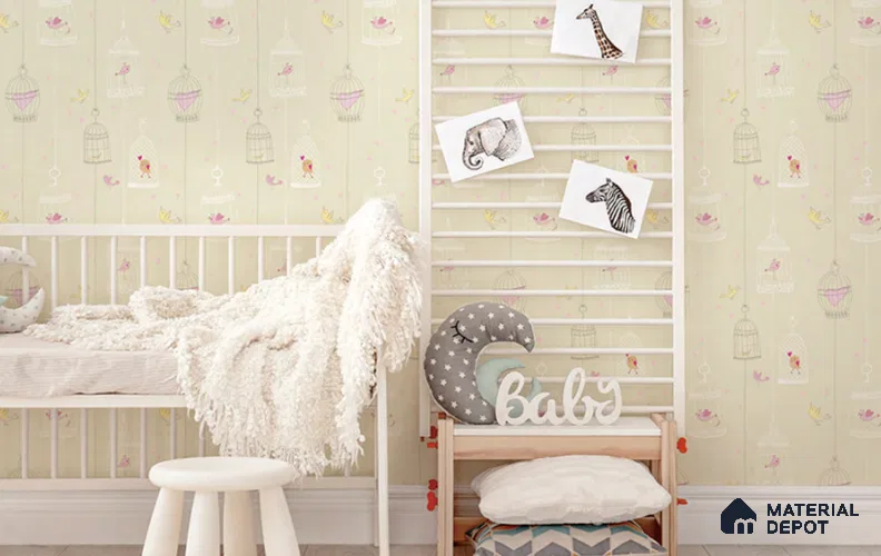 D8-3 | 10 Meter x 21 Inches Animal Print Look Wallpaper - 57.05 Sq. Ft. | Minimum 15% wastage during installation