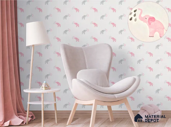 D15-1 | 10 Meter x 21 Inches Animal Print Look Wallpaper - 57.05 Sq. Ft. | Minimum 15% wastage during installation