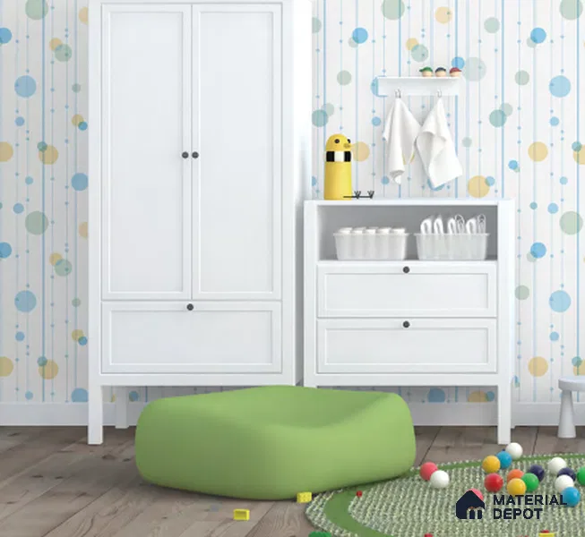 D21-3 | 10 Meter x 21 Inches Patterned Look Wallpaper - 57.05 Sq. Ft. | Minimum 15% wastage during installation
