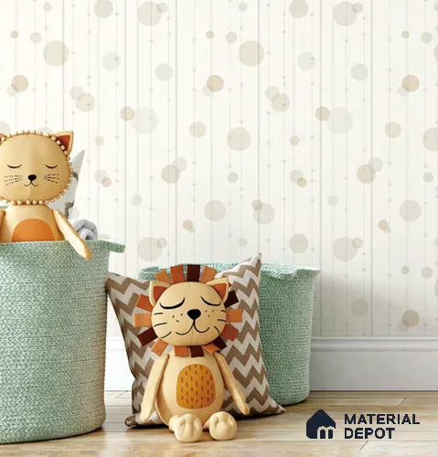 D21-1 | 10 Meter x 21 Inches Patterned Look Wallpaper - 57.05 Sq. Ft. | Minimum 15% wastage during installation