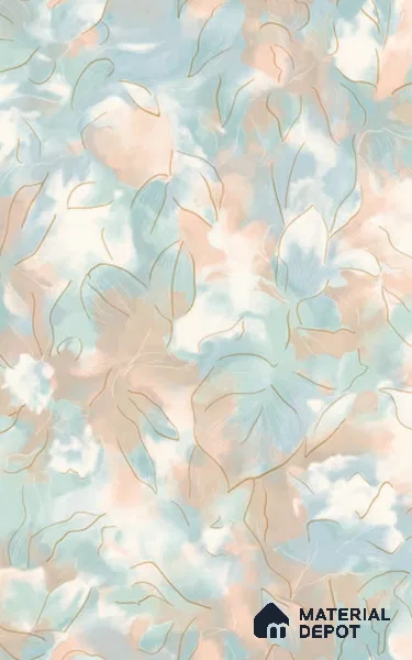 ES23406 | 10 Meter x 21 Inches Florals Look Wallpaper - 57.41 Sq. Ft. | Minimum 15% wastage during installation