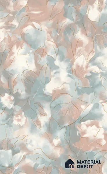 ES23405 | 10 Meter x 21 Inches Florals Look Wallpaper - 57.41 Sq. Ft. | Minimum 15% wastage during installation