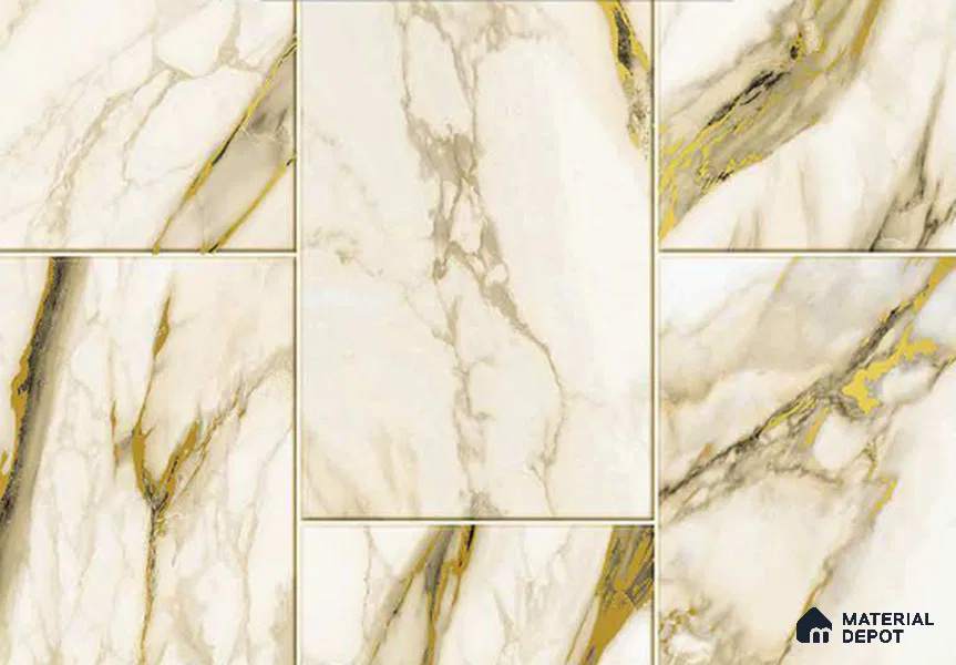 FE503-2 | 10 Meter x 21 Inch PVC Marble Look Wallpaper - 57 Sq. Ft. | Minimum 10% wastage during installation