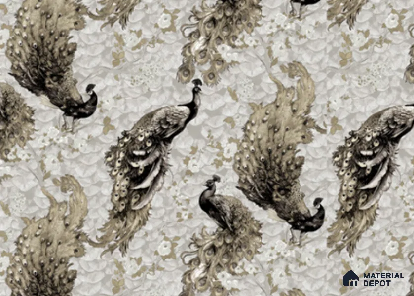 23818 | 10 Meter x 21 Inches Animal Print Look Wallpaper - 57.41 Sq. Ft. | Minimum 15% wastage during installation