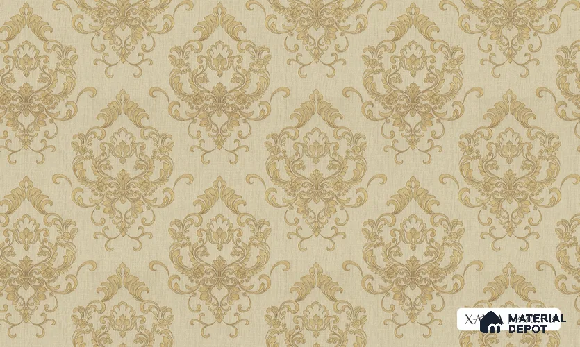3903-3 | 5 Meter x 42 Inches Damask Look Wallpaper - 57.41 Sq. Ft. | Minimum 15% wastage during installation