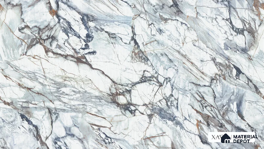3918-3 | 5 Meter x 42 Inches Marble Look Wallpaper - 57.41 Sq. Ft. | Minimum 10% wastage during installation