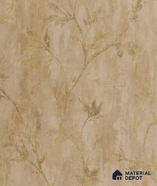 AMBL23420 | 10 Meter x 21 Inches Florals Look Wallpaper - 57.05 Sq. Ft. | Minimum 15% wastage during installation