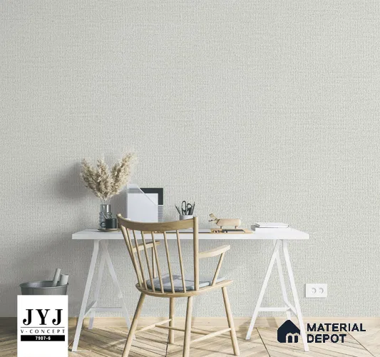 7907-6 | Greige Fine Grain Textured Wallpaper - 5 Meter x 42 Inches, 57.41 Sq. Ft. (Min. 15% Wastage)