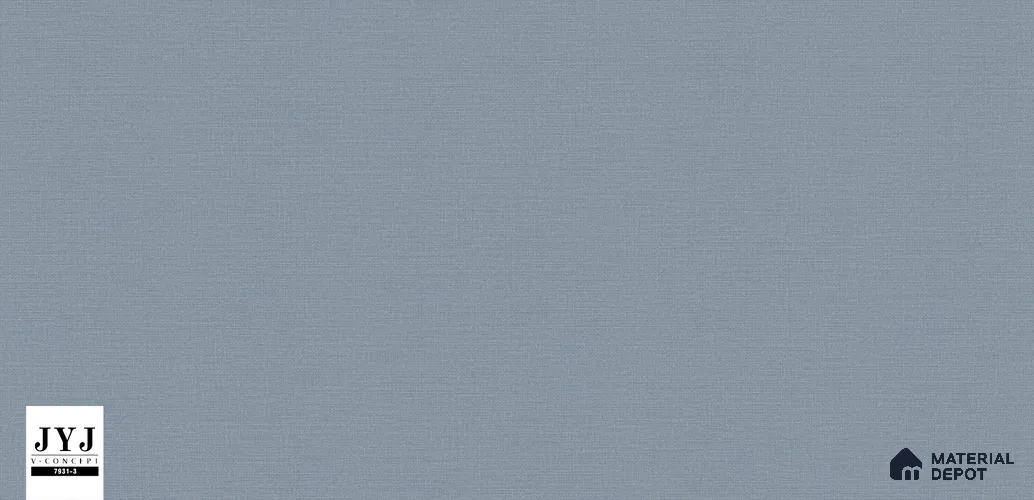 7931-3 | Blue Fine Grain Textured Wallpaper - 5 Meter x 42 Inches, 57.41 Sq. Ft. (Min. 15% Wastage)
