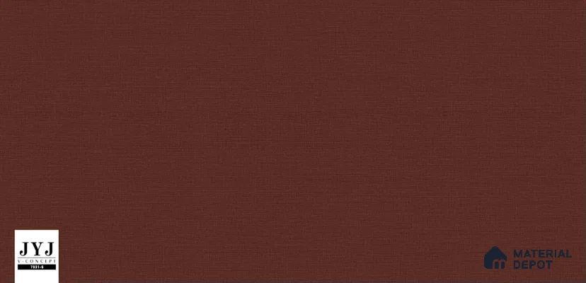7931-6 | Burgundy Fine Grain Textured Wallpaper - 5 Meter x 42 Inches, 57.41 Sq. Ft. (Min. 15% Wastage)