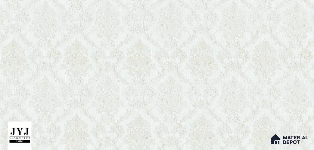 7939-1 | 5 Meter x 42 Inches Damask Look Wallpaper - 57.41 Sq. Ft. | Minimum 15% wastage during installation