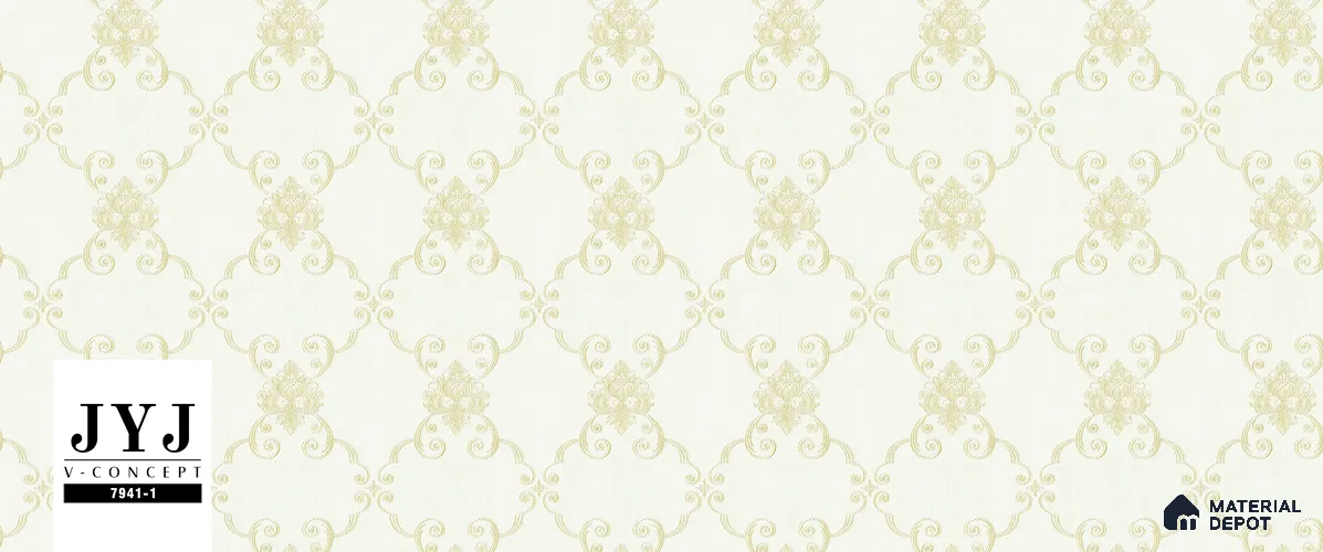 7941-1 | 5 Meter x 42 Inches Patterned Look Wallpaper - 57.41 Sq. Ft. | Minimum 15% wastage during installation