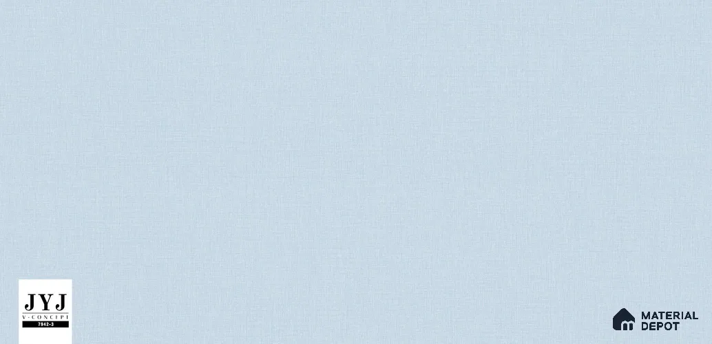 7942-3 | Blue Fine Grain Textured Wallpaper - 5 Meter x 42 Inches, 57.41 Sq. Ft. (Min. 15% Wastage)