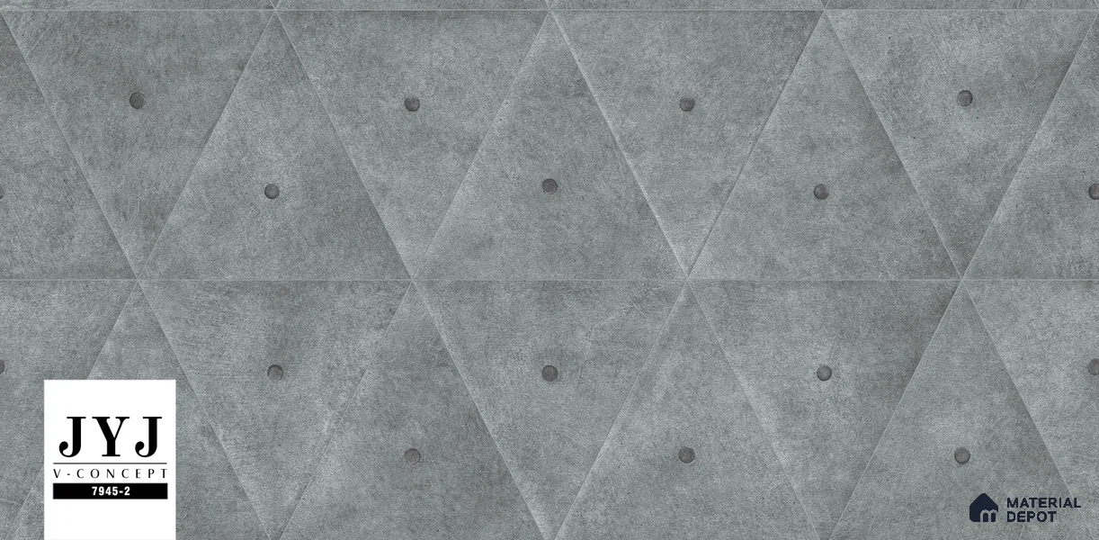 7945-2 | 5 Meter x 42 Inches Geometric Look Wallpaper - 57.41 Sq. Ft. | Minimum 15% wastage during installation