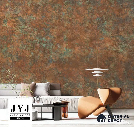 7947-1 | 5 Meter x 42 Inches Marble Look Wallpaper - 57.41 Sq. Ft. | Minimum 10% wastage during installation
