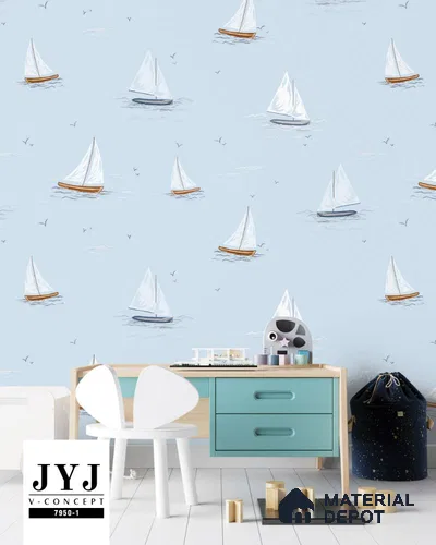 7950-1 | 5 Meter x 42 Inches Patterned Look Wallpaper - 57.41 Sq. Ft. | Minimum 15% wastage during installation