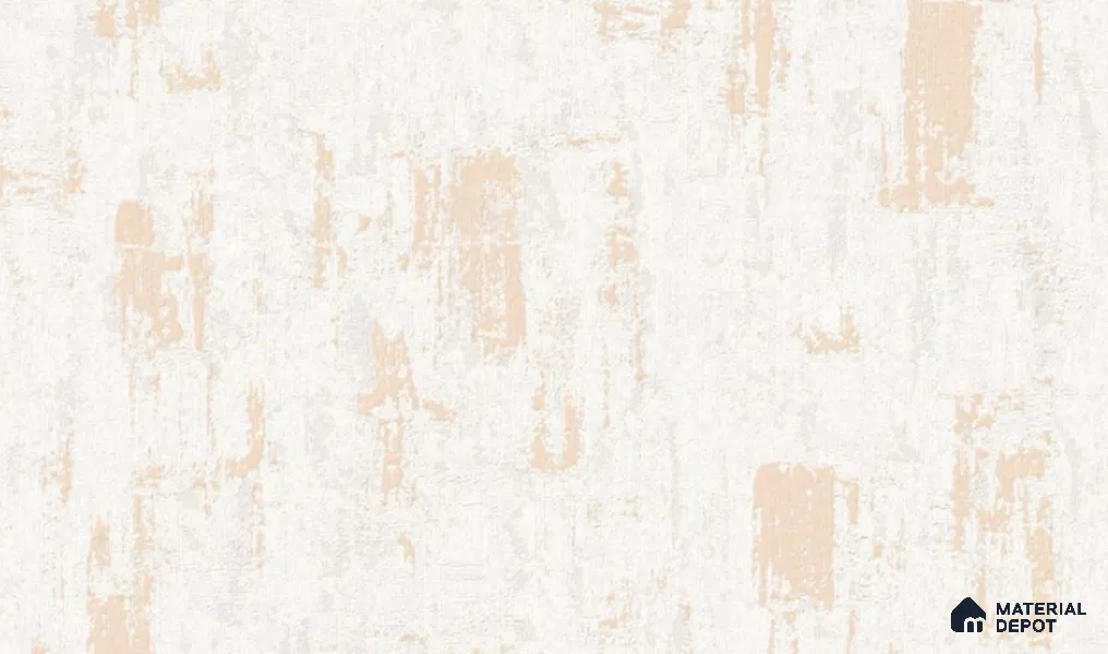 RD2648 | White Scraped Plaster PVC Textured Wallpaper - 10 Meter x 21 Inch, 57 Sq. Ft. (Min. 15% Wastage)