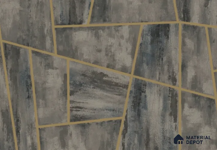 SK7718 | 10 Meter x 21 Inch PVC Geometric Look Wallpaper - 57 Sq. Ft. | Minimum 15% wastage during installation