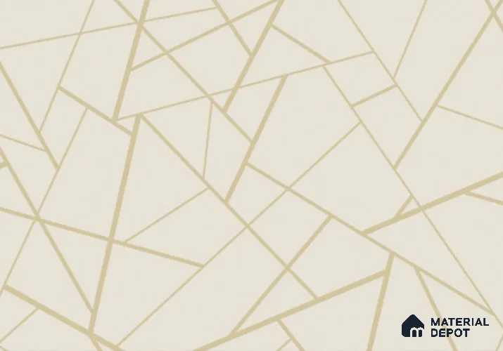 SL3852 | 10 Meter x 21 Inch PVC Geometric Look Wallpaper - 57 Sq. Ft. | Minimum 15% wastage during installation