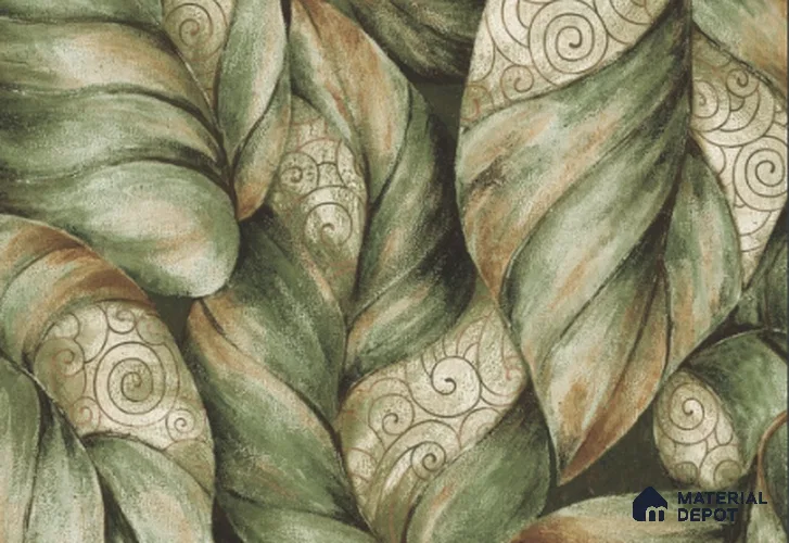 SK7823 | 10 Meter x 21 Inch PVC Florals Look Wallpaper - 57 Sq. Ft. | Minimum 15% wastage during installation
