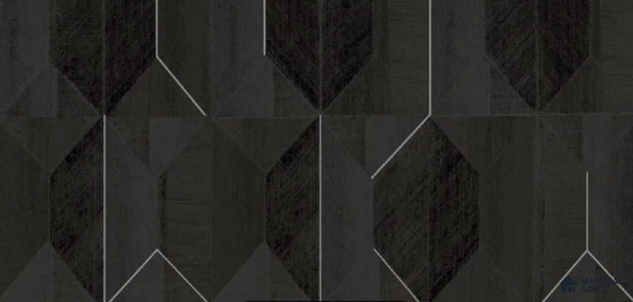 10166 | 10 Meter x 21 Inch Non Woven Geometric Look Wallpaper - 57 Sq. Ft. | Minimum 15% wastage during installation
