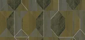 10163 | 10 Meter x 21 Inch Non Woven Geometric Look Wallpaper - 57 Sq. Ft. Image 01