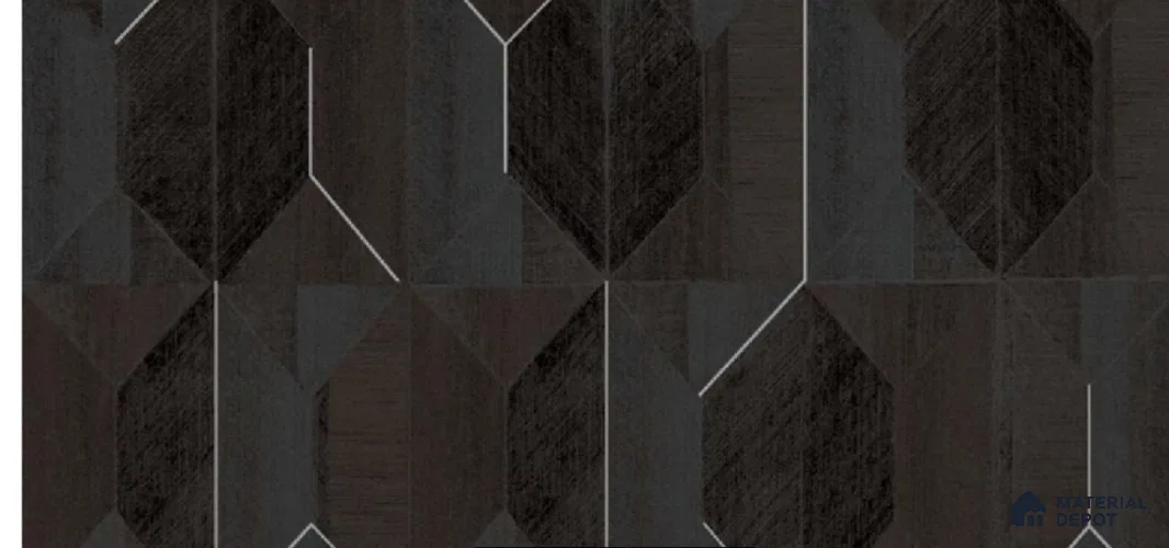 10165 | 10 Meter x 21 Inch Non Woven Geometric Look Wallpaper - 57 Sq. Ft. | Minimum 15% wastage during installation