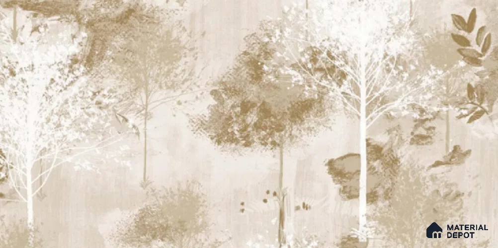 10154 | 10 Meter x 21 Inch Non Woven Nature Look Wallpaper - 57 Sq. Ft. | Minimum 15% wastage during installation