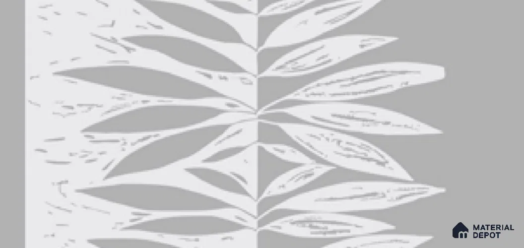11082 | 10 Meter x 21 Inch Non Woven Florals Look Wallpaper - 57 Sq. Ft. | Minimum 15% wastage during installation