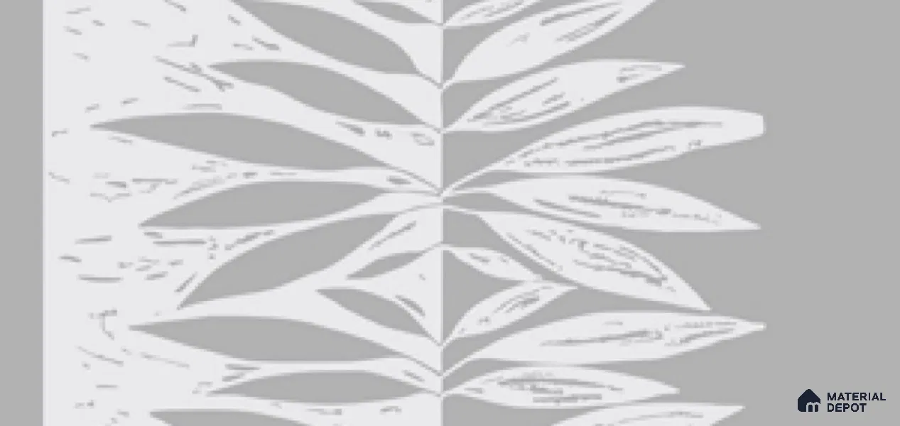 11082 | 10 Meter x 21 Inch Non Woven Florals Look Wallpaper - 57 Sq. Ft. | Minimum 15% wastage during installation