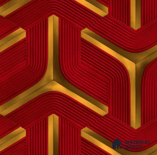 WT0906 | 10 Meter x 21 Inch PVC Patterned Look Wallpaper - 57 Sq. Ft. | Minimum 15% wastage during installation
