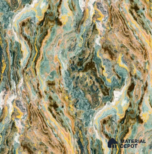 WT0504 | 10 Meter x 21 Inch PVC Marble Look Wallpaper - 57 Sq. Ft. | Minimum 10% wastage during installation