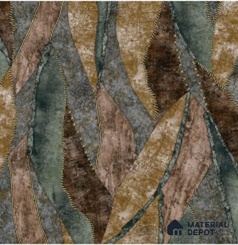 WT1202 | 10 Meter x 21 Inch PVC Abstract Look Wallpaper - 57 Sq. Ft. | Minimum 15% wastage during installation