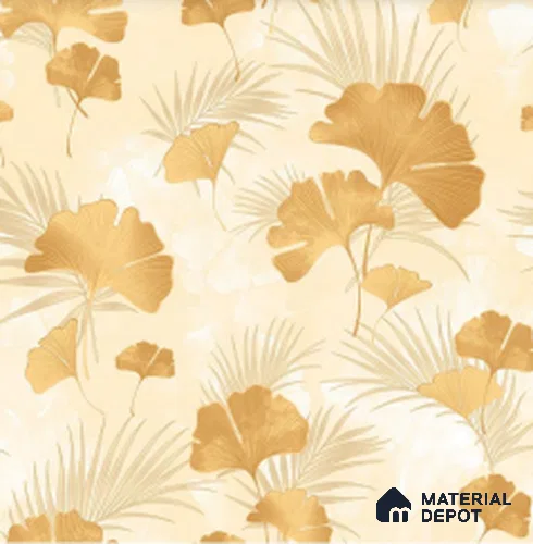 WT1303 | 10 Meter x 21 Inch PVC Florals Look Wallpaper - 57 Sq. Ft. | Minimum 15% wastage during installation