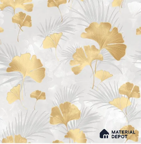 WT1307 | 10 Meter x 21 Inch PVC Florals Look Wallpaper - 57 Sq. Ft. | Minimum 15% wastage during installation