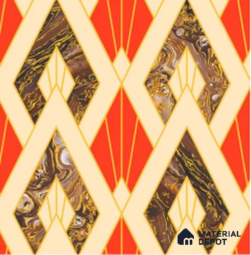 WT0703 | 10 Meter x 21 Inch PVC Patterned Look Wallpaper - 57 Sq. Ft. | Minimum 15% wastage during installation