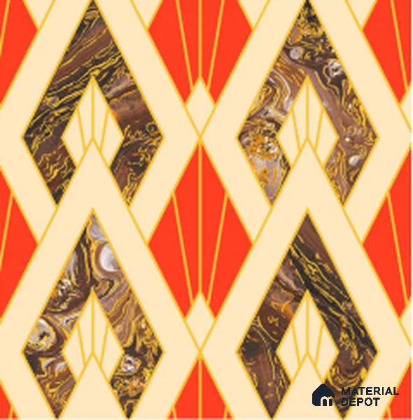 WT0703 | 10 Meter x 21 Inch PVC Patterned Look Wallpaper - 57 Sq. Ft. | Minimum 15% wastage during installation