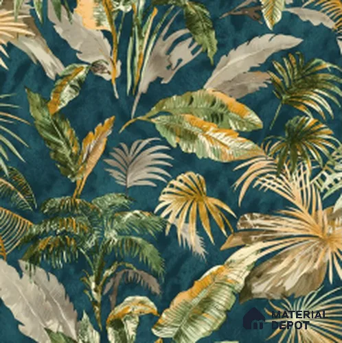 WT1603 | 10 Meter x 21 Inch PVC Tropical Look Wallpaper - 57 Sq. Ft. | Minimum 15% wastage during installation