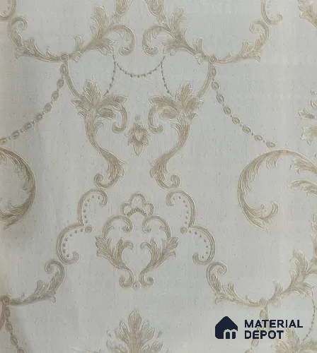 RD2513 | 5 Meter x 42 Inch PVC Florals Look Wallpaper - 57 Sq. Ft. | Minimum 15% wastage during installation