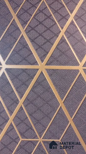 RD2532 | 5 Meter x 42 Inch PVC Geometric Look Wallpaper - 57 Sq. Ft. | Minimum 15% wastage during installation