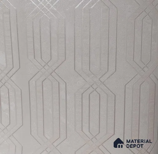 RD2543 | 5 Meter x 42 Inch PVC Geometric Look Wallpaper - 57 Sq. Ft. | Minimum 15% wastage during installation