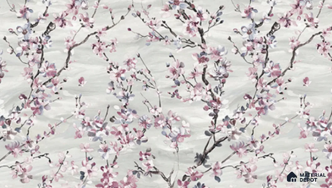23859 | 10 Meter x 21 Inches Florals Look Wallpaper - 57.41 Sq. Ft. | Minimum 15% wastage during installation