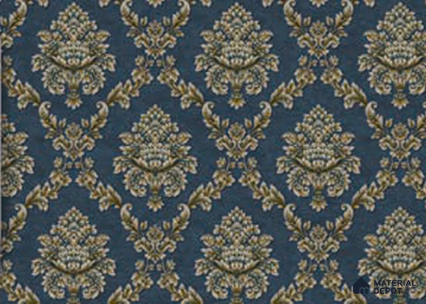 V-549 | 5 Meter x 42 Inch PVC Damask Look Wallpaper - 57 Sq. Ft.
