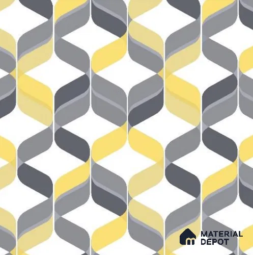 VECT-19 | 10 Meter x 21 Inch Non Woven 3D Look Wallpaper - 57 Sq. Ft. | Minimum 15% wastage during installation
