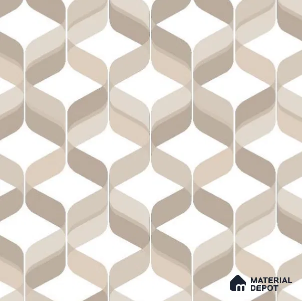 VECT-04 | 10 Meter x 21 Inch Non Woven 3D Look Wallpaper - 57 Sq. Ft. | Minimum 15% wastage during installation